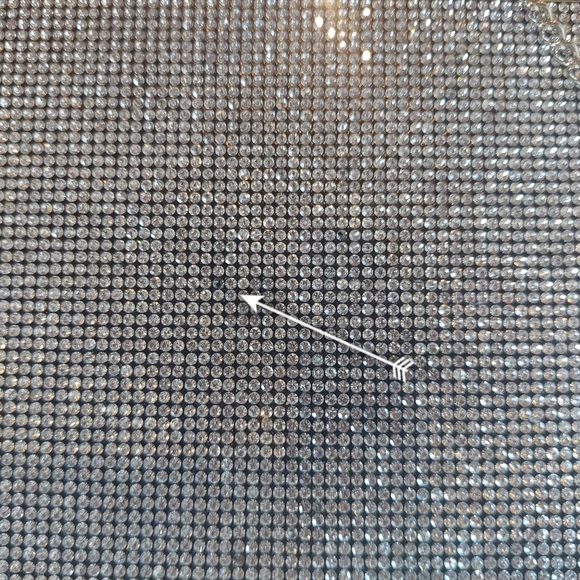 Aldo silver Apakoara box Clutch in black - Picture 11 of 11